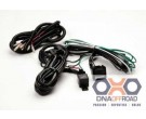 KC HiLiTES extended roof mount relay wiring harness
