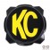 KC HiLiTES Gravity PRO6 balck light cover with yellow KC logo